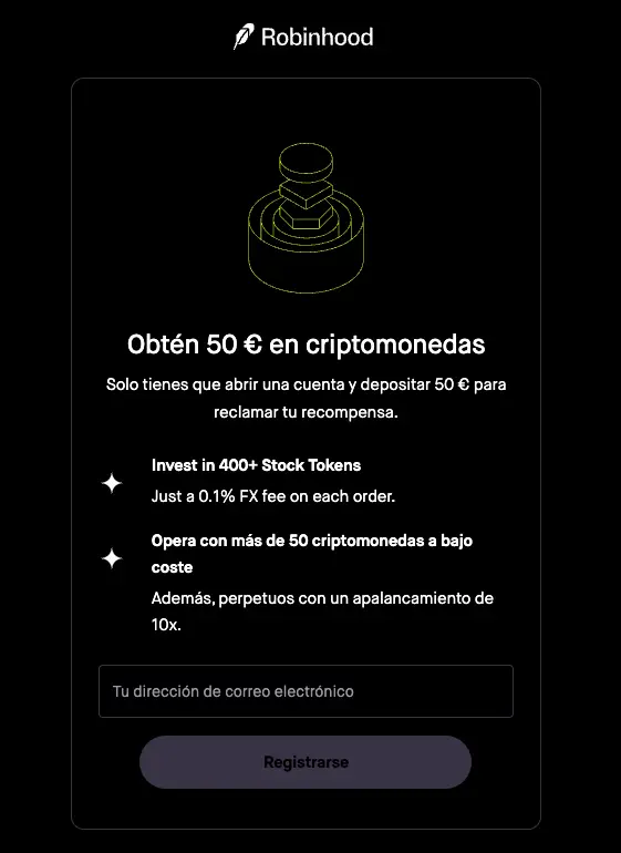 Robinhood 50 euros