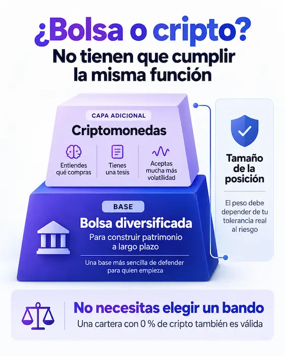 Bolsa o cripto