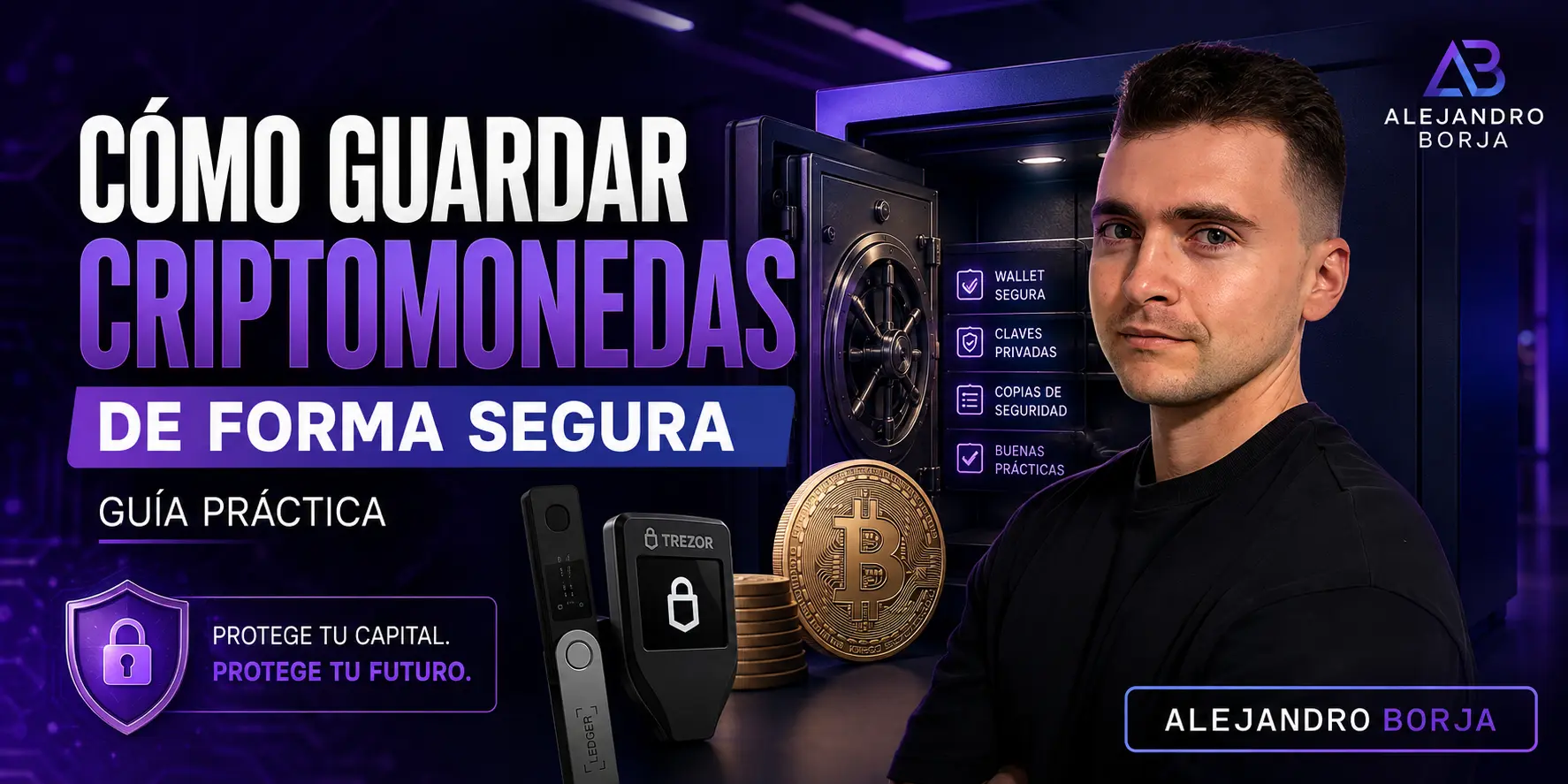 Cómo guardar criptomonedas de forma segura Guía práctica