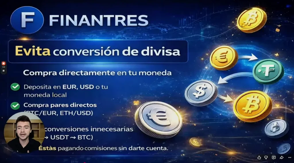 Evita la conversión de divisa