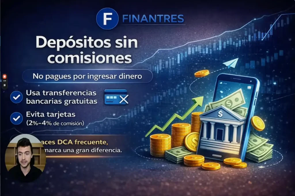 Haz depósito sin comisiones