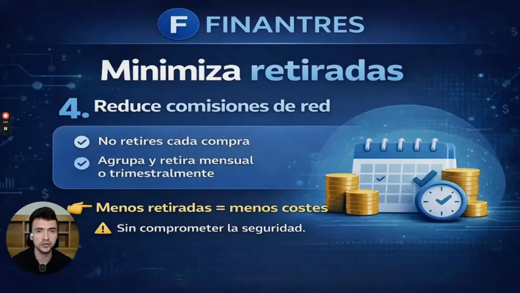 Minimiza las retiradas