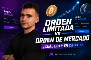 Orden limitada vs orden de mercado cuál usar en cripto