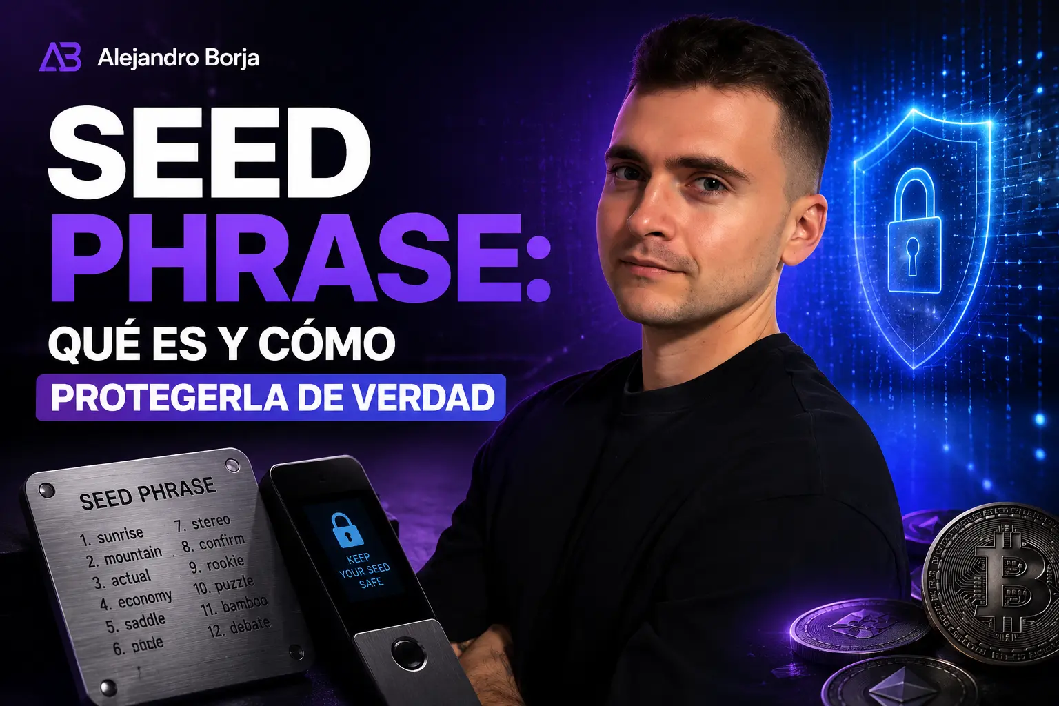 Seed phrase qué es y cómo protegerla de verdad