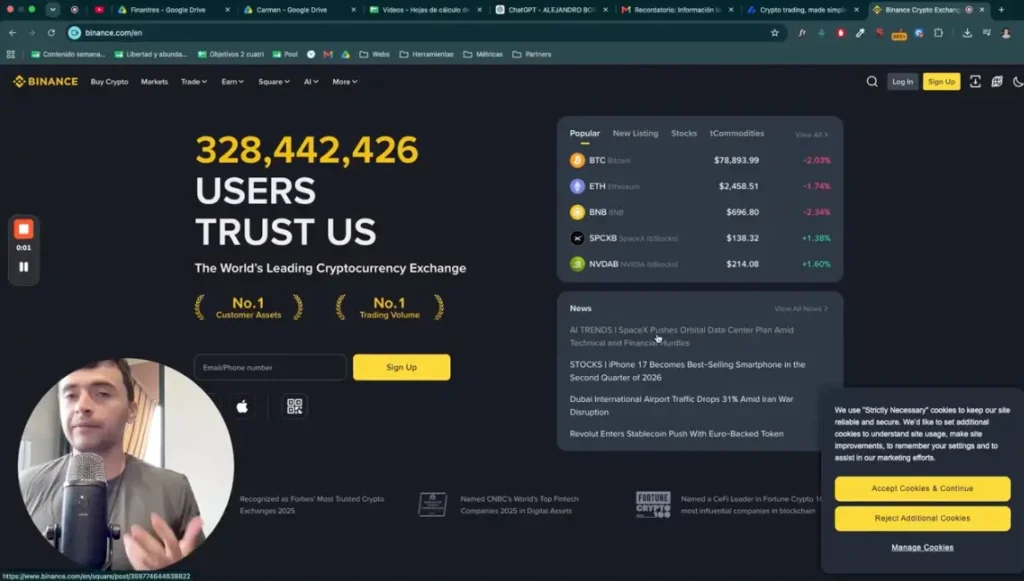 ¿Que paso con Binance en España? Web de binance españa hoy