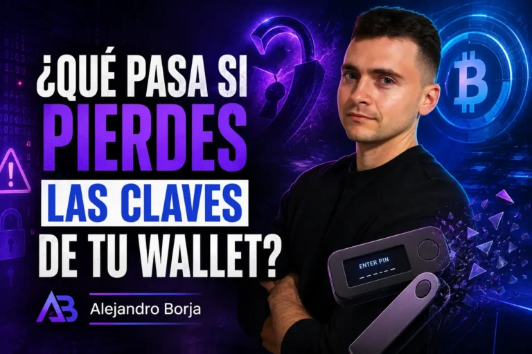 ¿Qué pasa si pierdes las claves de tu wallet