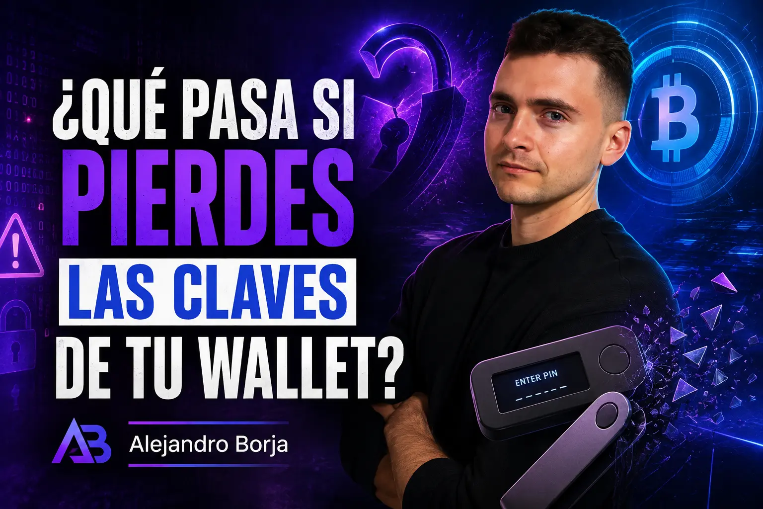 ¿Qué pasa si pierdes las claves de tu wallet