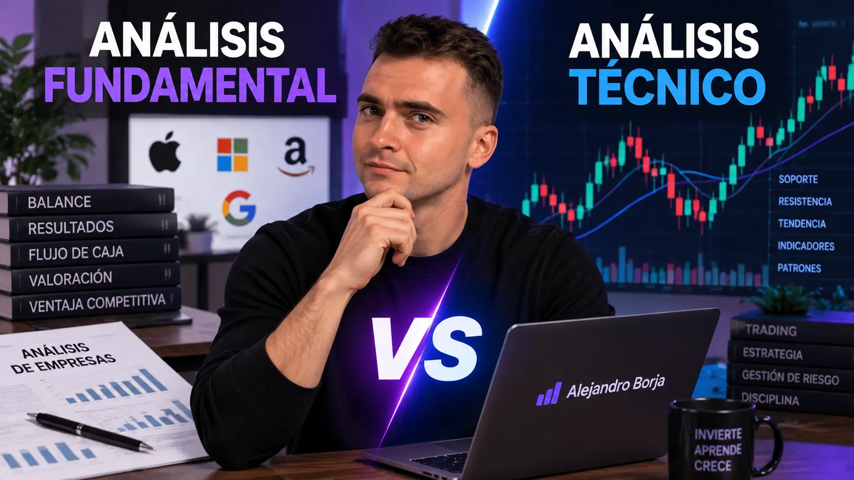 Análisis fundamental vs análisis técnico