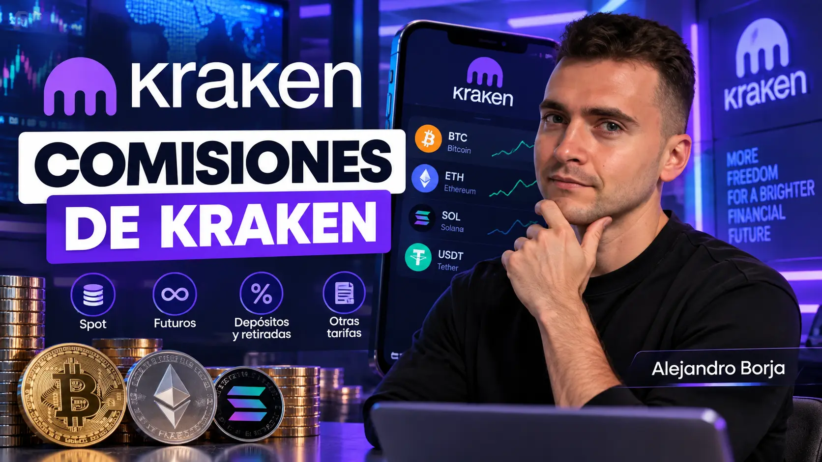 Comisiones de Kraken