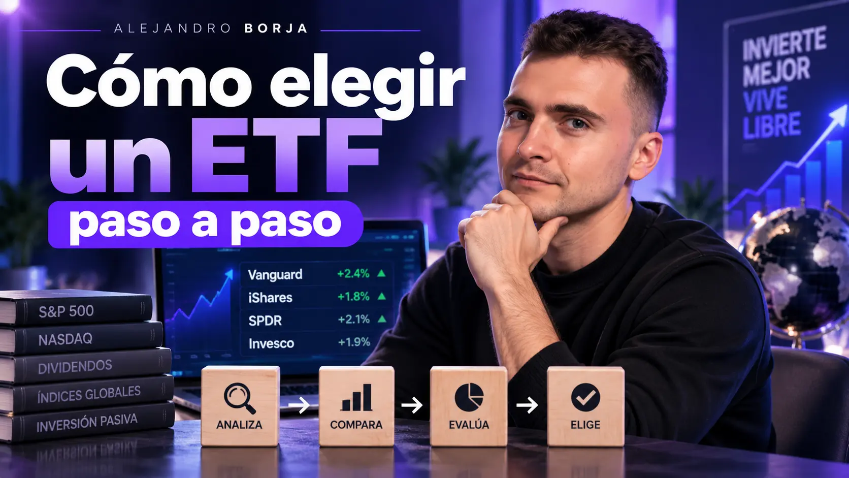 Cómo elegir un ETF paso a paso