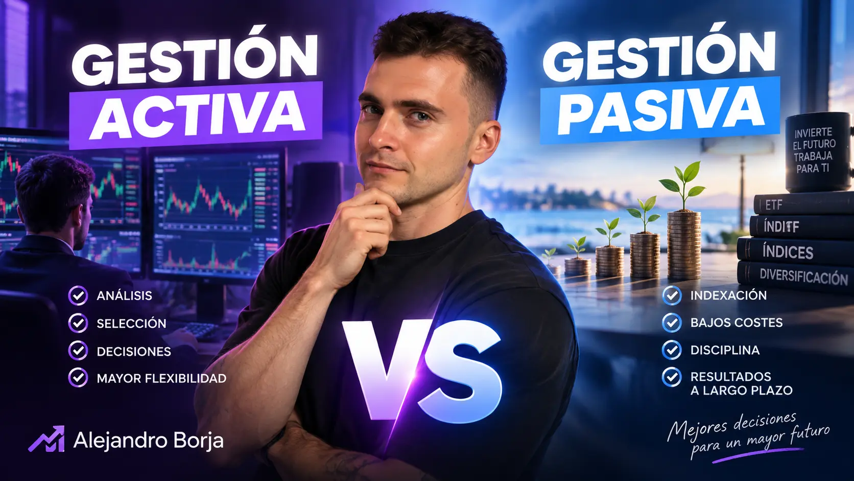 Gestión activa vs gestión pasiva