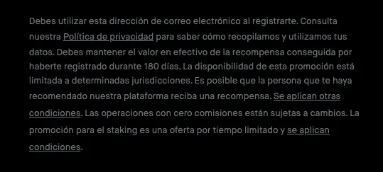 Letra pequeña de la promoción robinhood 50€
