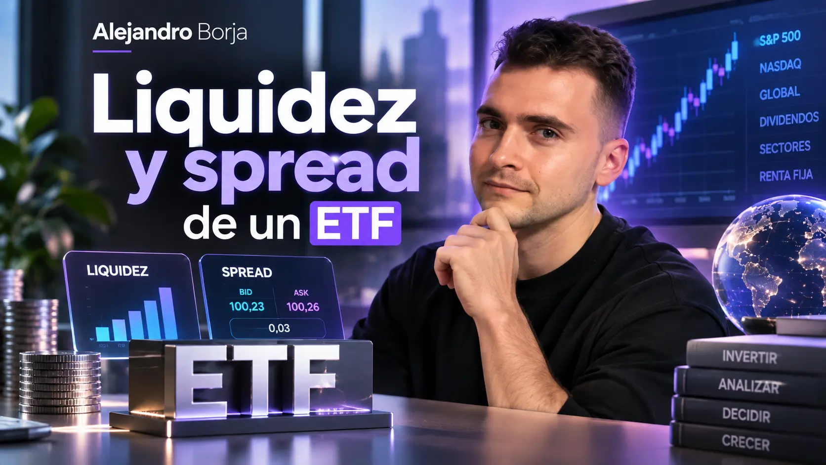 Liquidez y spread de un ETF