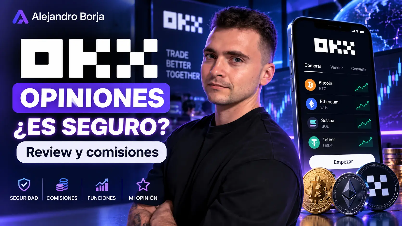 OKX opiniones ¿es seguro Review y comisiones