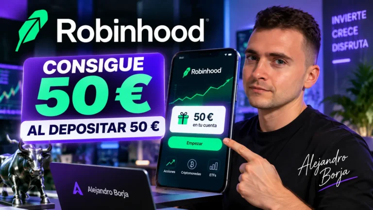 Promoción Robinhood: consigue 50 € al depositar 50 €