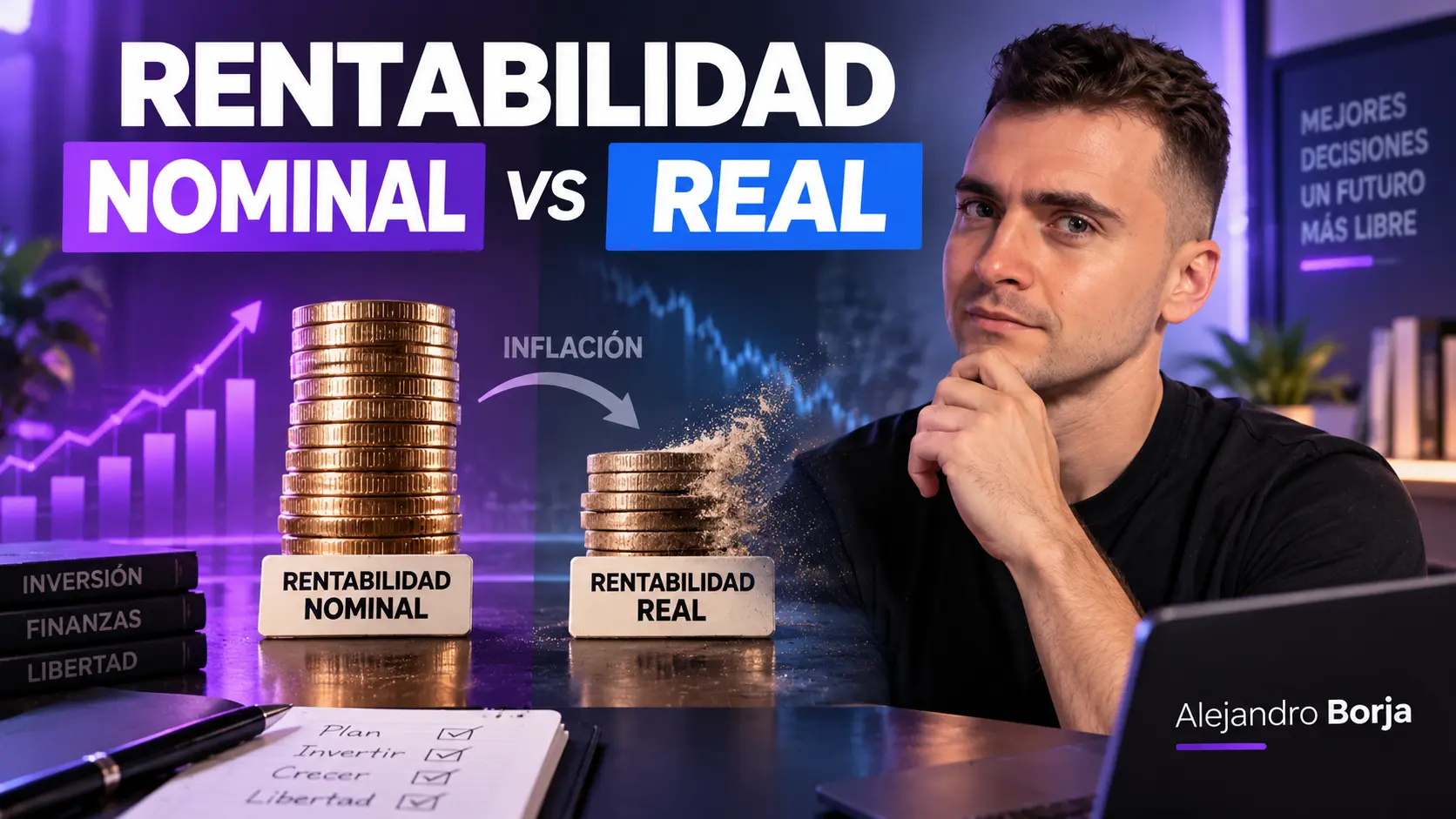 Rentabilidad nominal vs rentabilidad real