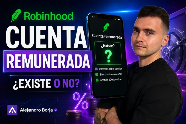 Robinhood cuenta remunerada: cómo funciona el 5% en euros