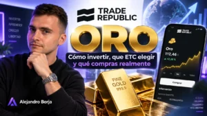 Trade Republic oro Cómo invertir, que ETC elegir y qué compras realmente