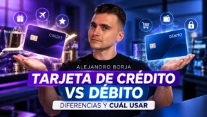 Tarjeta de crédito vs débito diferencias y cuál usar